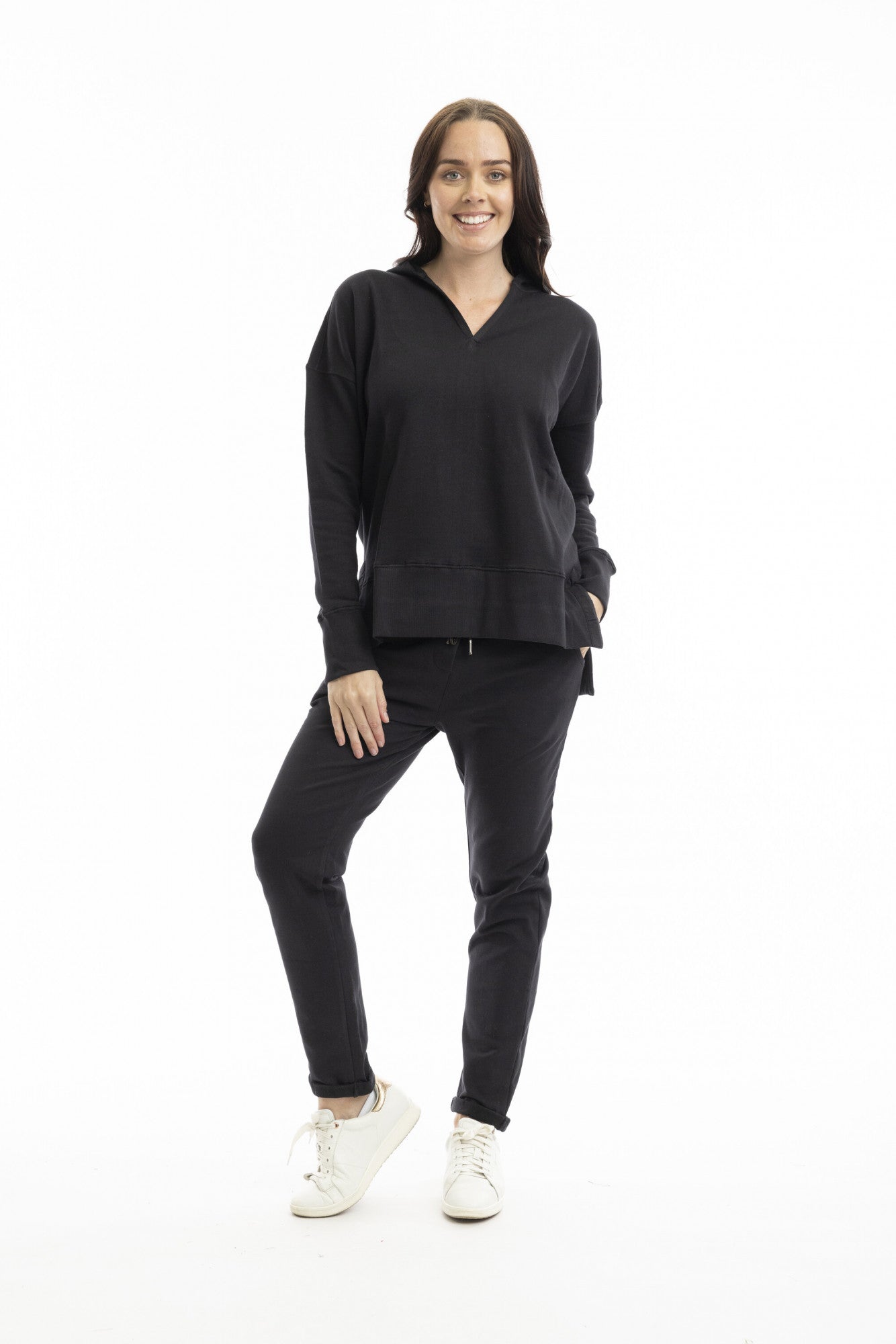 Orientique French Terry Hooded Sweat Shirt