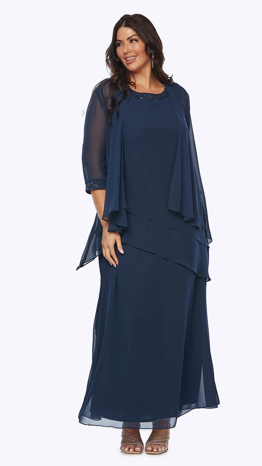 Layla Jones Chiffon Long Dress