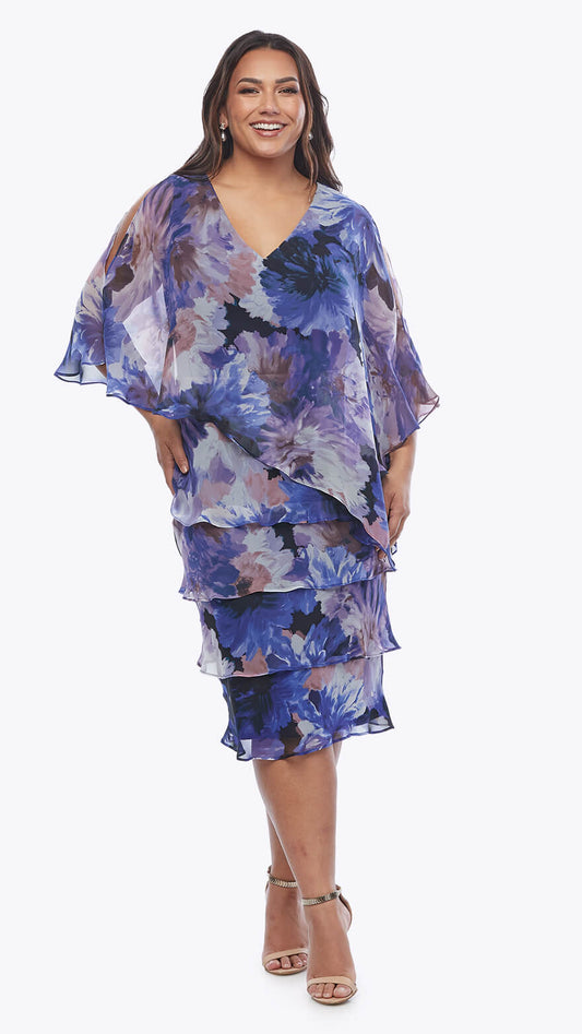Layla Jones Chiffon Layered dress