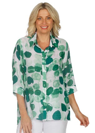 Jillian Sphere Print Shirt