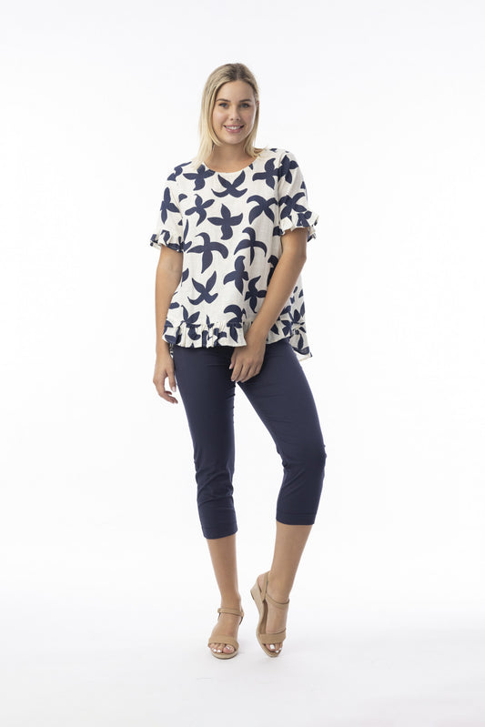 Orientique Nazca Frill Top