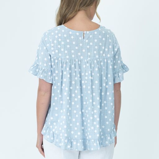 Renoma Cotton Top (Blue or mint)