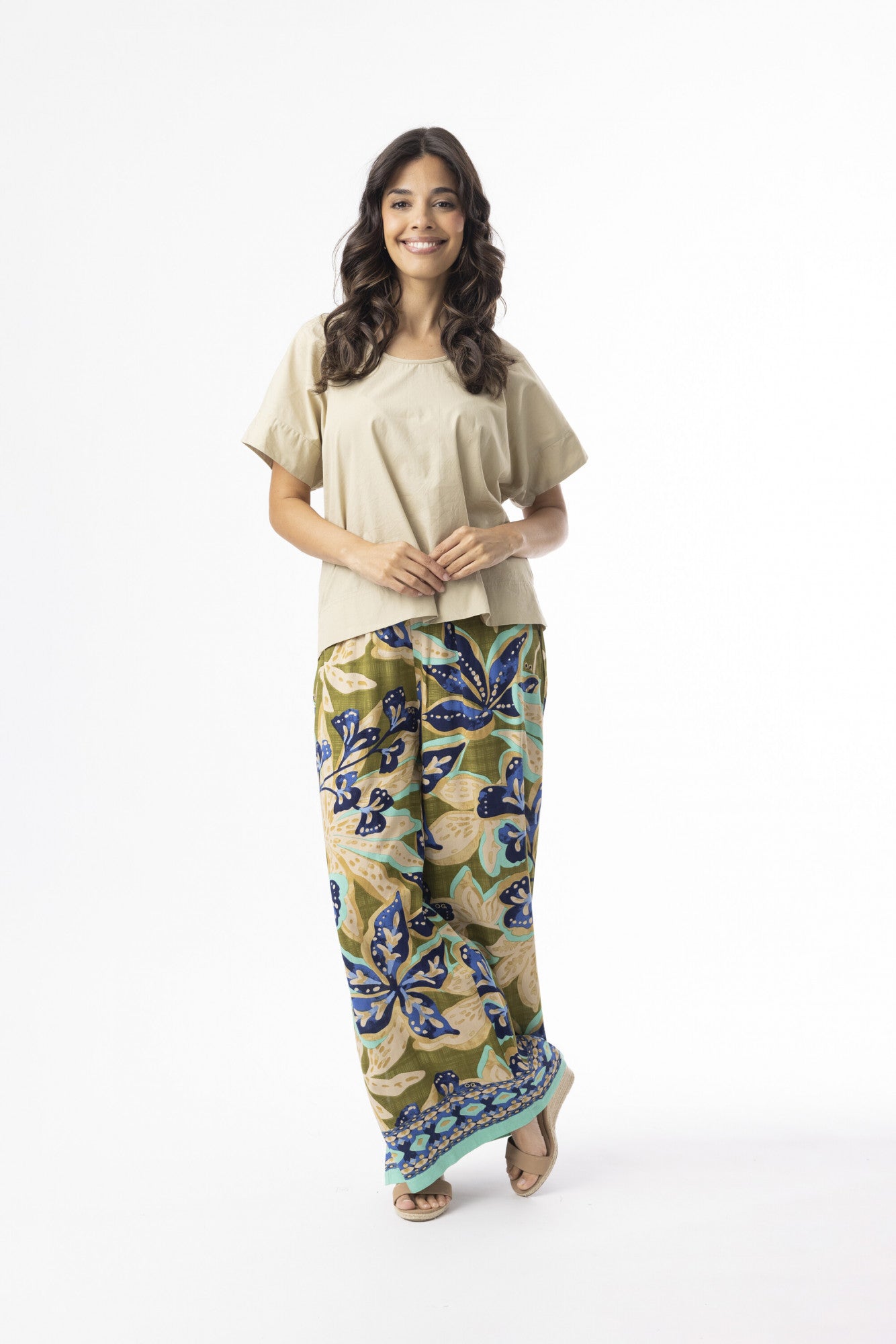 Orientique Rayon Pants