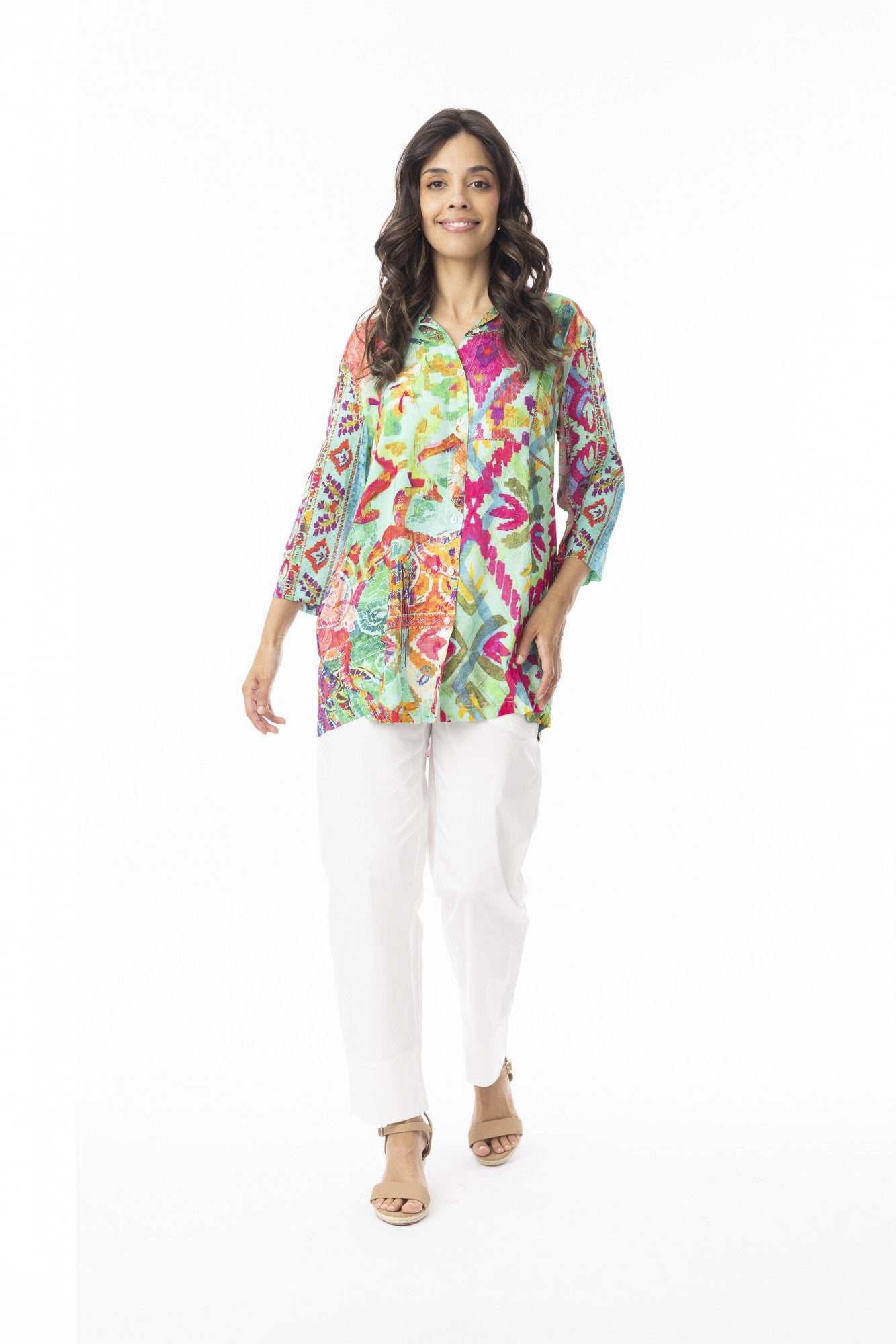 Orientique Crafty Digital Print Shirt