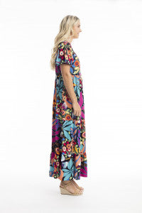 Orientique Rayon Maxi Dress