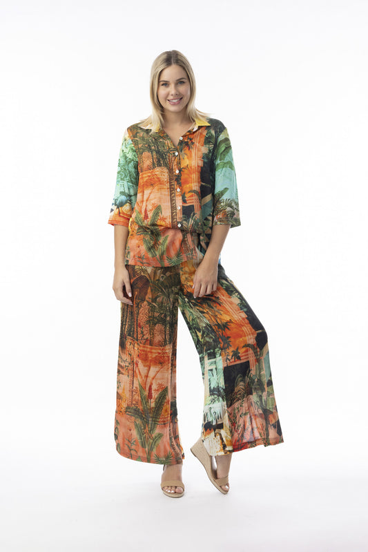 Orientique Vintage Tropical Shirt