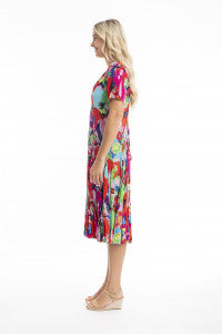 Orientique Nevis Godet Dress