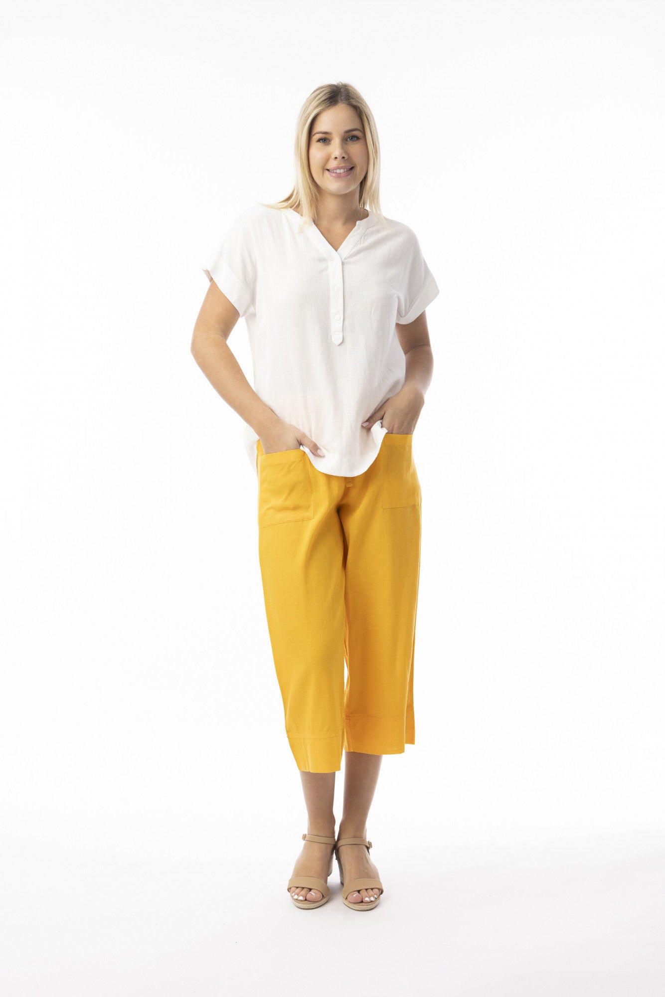 Orientique Linen Essentials Pants