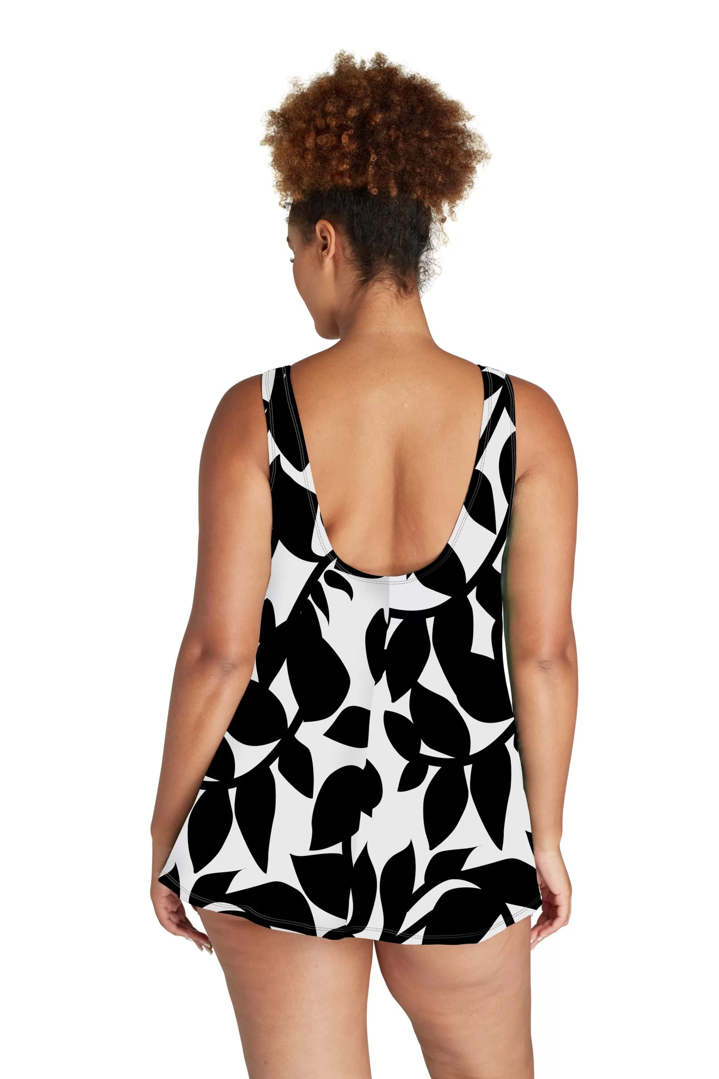 Genevieve Foliage Swimdress