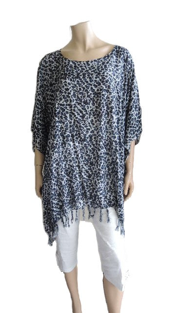 Animal print Kaftan Top