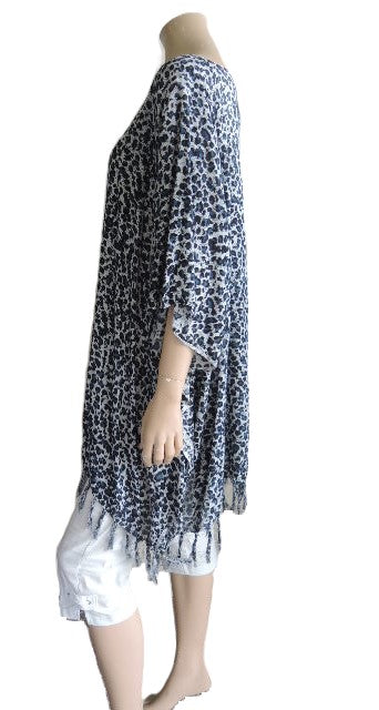 Animal print Kaftan Top