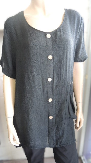 Whispers Cotton Blend Top