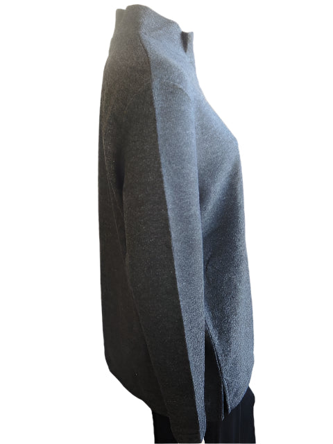 LS Collection Zip Neck Top