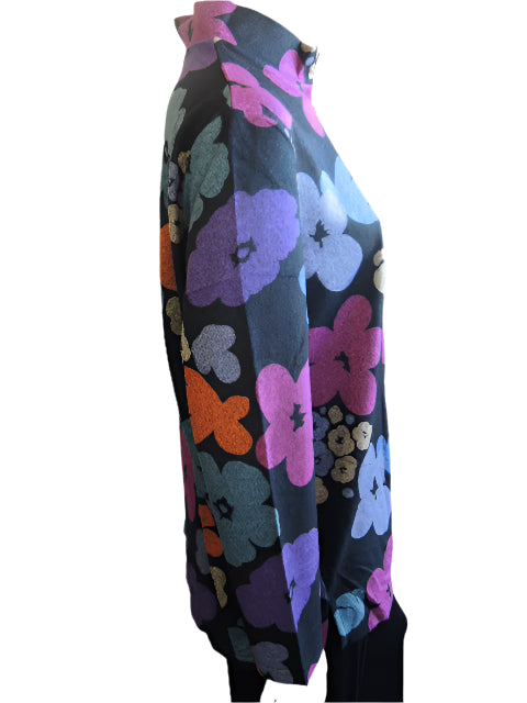 Ls Collection Zip Neck Top