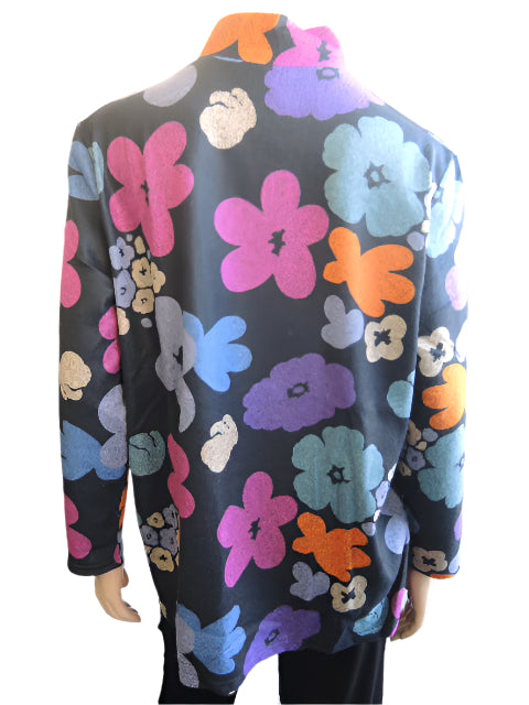 Ls Collection Zip Neck Top