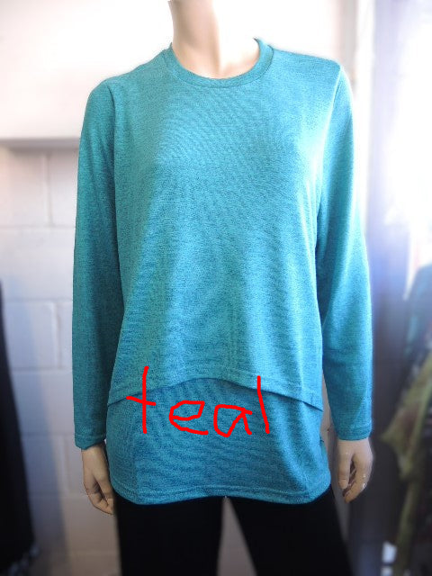 Maglia Flattering Layer Top (Many Colours)