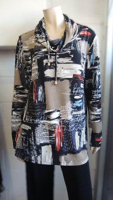 Party Girl Cowl Neck Top