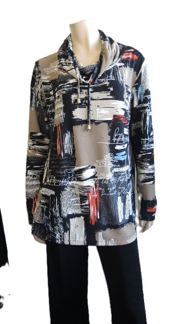 Party Girl Cowl Neck Top