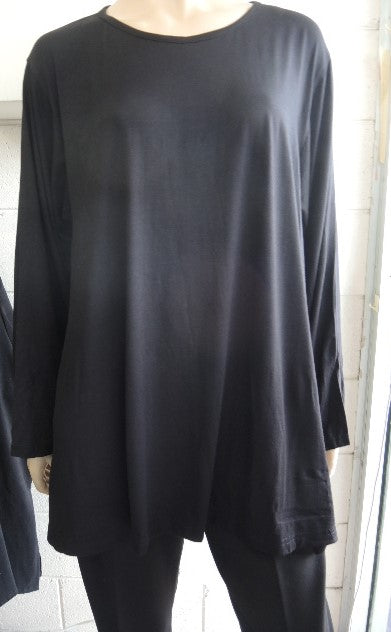 Plusss Long Sleeve Swing Top (up to size 36)