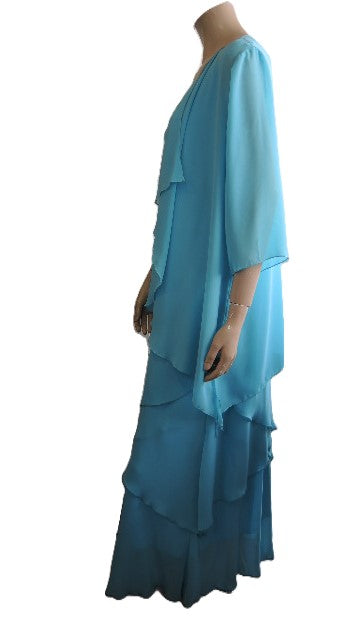 Lorissa Layered Dress and Jacket