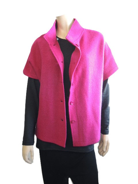 Jillian Boiled Wool Vest