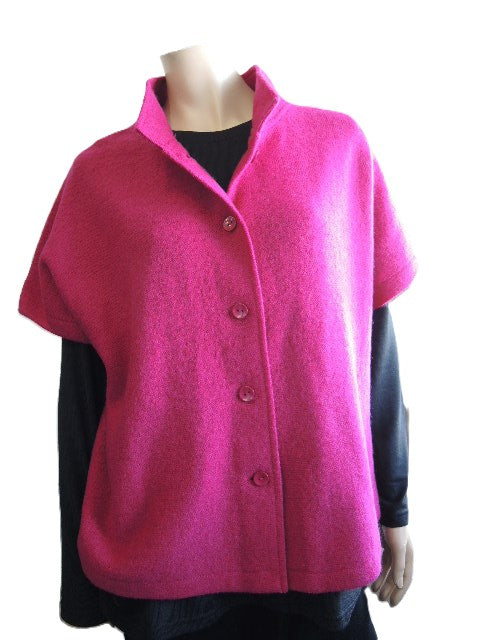 Jillian Boiled Wool Vest