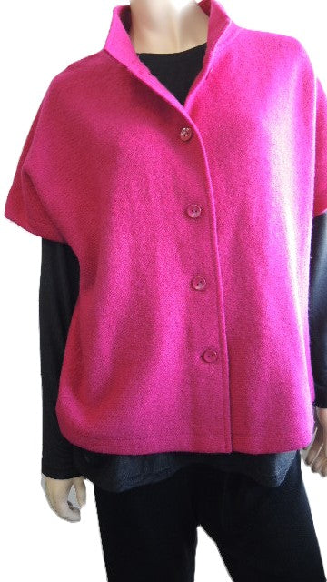 Jillian Boiled Wool Vest