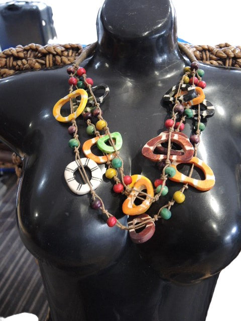 Handmade Triple String Necklace