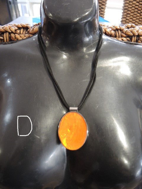 Coloured Acrylic Pendant (Many Colours)