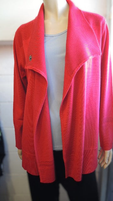 Maglia Knitted Crossover Jacket (Red only)