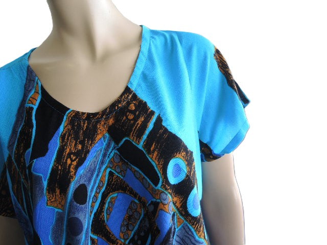 Cool Crinkle Rayon Top (Size 12-18)