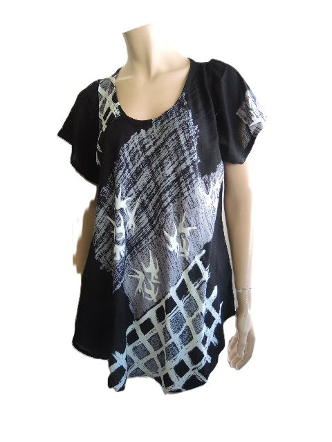 Crinkle Rayon Top (Size 12-18)