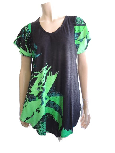 Cool Crinkle Rayon Top