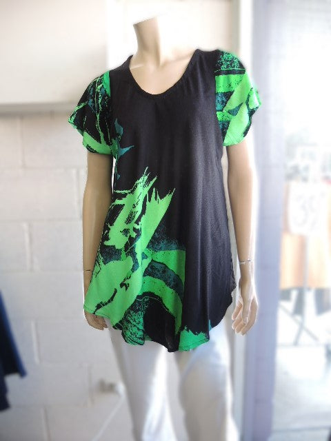 Cool Crinkle Rayon Top