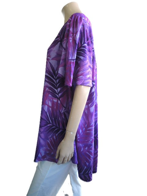 Plusss Crinkle Rayon Top