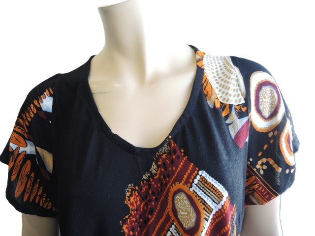 Cool Crinkle Rayon Top (Size 12-18)
