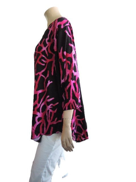 Plusss Crinkle Rayon Top