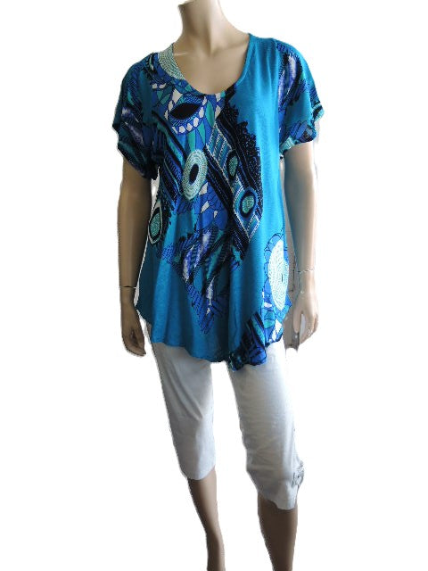 Crinkle Rayon Top (Size 12-18)