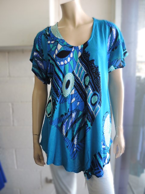 Crinkle Rayon Top (Size 12-18)