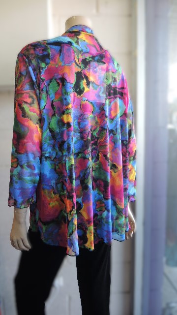 Party Girl Stretch Mesh Jacket