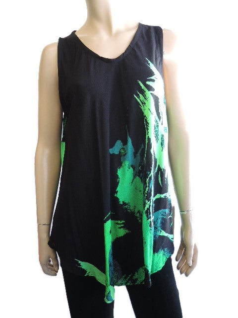 Crinkle rayon Sleeveless Top (Fits size 12-18)