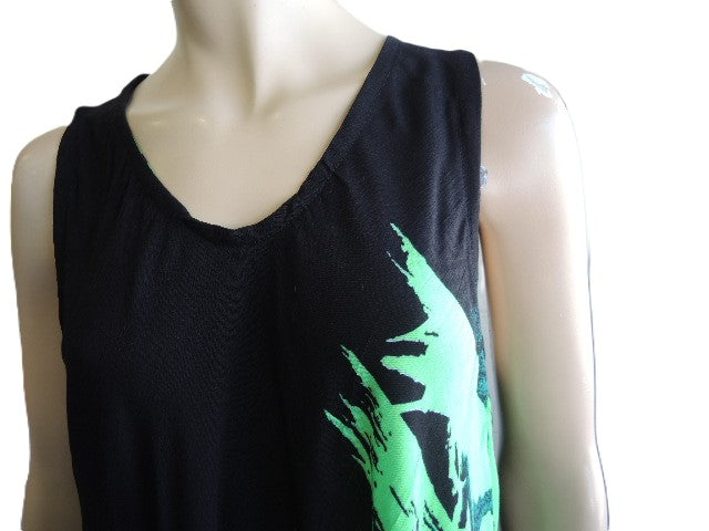 Crinkle rayon Sleeveless Top (Fits size 12-18)