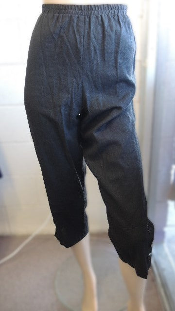 Shelz Linen Blend 3/4 length pant