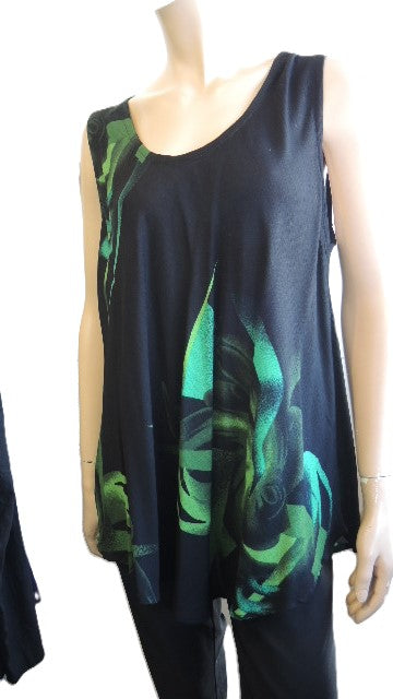 Crinkle Rayon Sleeveless Top