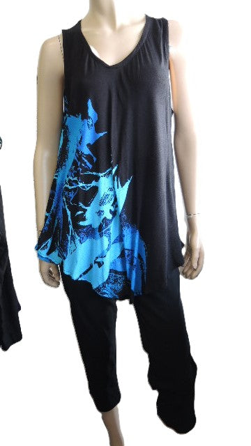 Crinkle Rayon Sleeveless Top