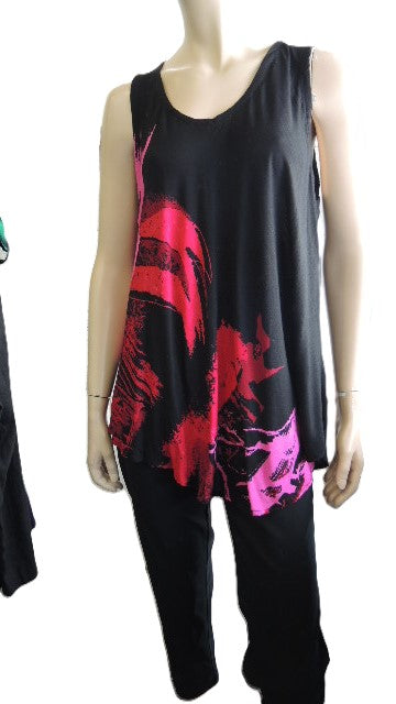 Crinkle Rayon Sleeveless Top