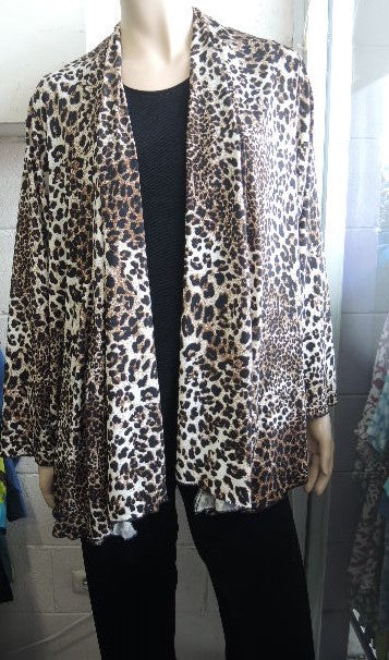 Party Girl Stretch Animal Print Jacket