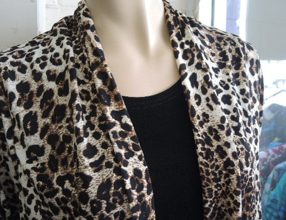 Party Girl Stretch Animal Print Jacket