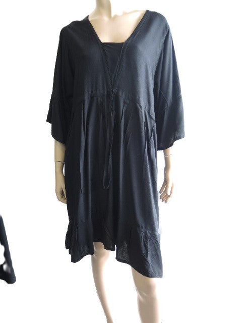 Black Rayon Dress