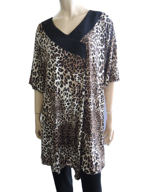 Shelz Flattering V Neck Top